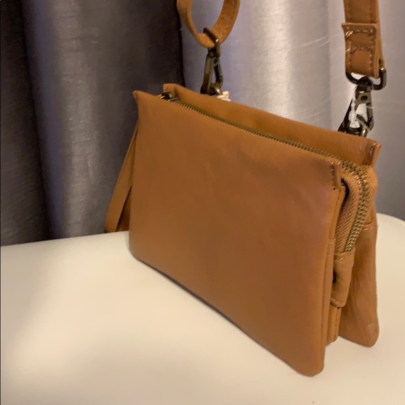 Lucky Brand Chira leather walnut bag. - Picture 2 of 8